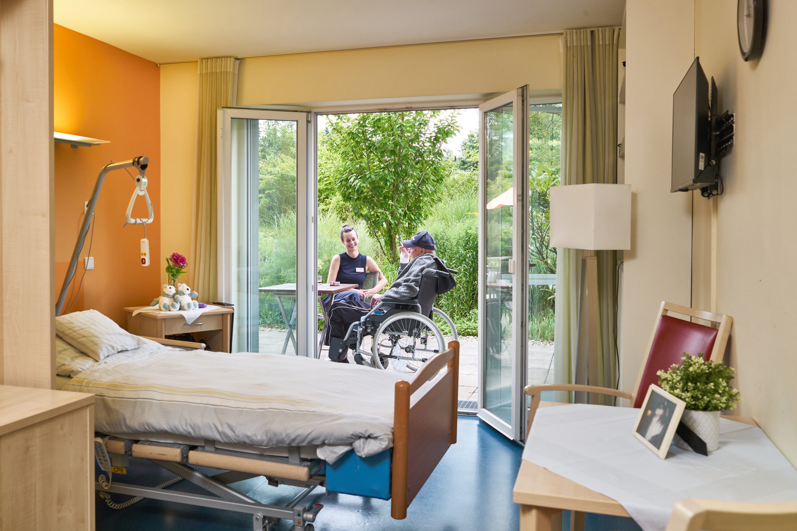 Gästezimmer im Hospiz